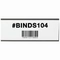Aviditi Lh198 Magnetic C Channel Cardholder 6 Length X 3 Width 0 060 Thick Black Case Of 25 