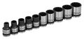 Performance Tool W38194 3 8-inch Drive Universal Spline Socket Set 10 Piece Metric And Sae 