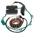 Stator Assy Regulator Rectifier Gasket Set Fit For Honda Vfr800 2002-2013 Vtec Abs 2005-2013 Interceptor 2002-2009 Oem