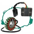 Stator Assy Regulator Rectifier Gasket Set Fit For Honda Vfr800 2002-2013 Vtec Abs 2005-2013 Interceptor 2002-2009 Oem