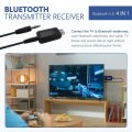 Bluetooth 5 0 Transmitter Receiver 4 In 1 Wireless Audio Adapter A 3 5mm Usb Aux Dual Mode Tx Rx With Lcd Display For Easy