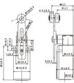 Suns International Snd4108-sl-a Adjustable Rotary Lever Safety Limit Switch 