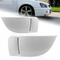 Eparts Fog Light Lamp Bezel Bumper Cover Cap For 2004-2005 Subaru Impreza Wrx Sti White 