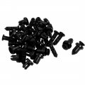 20 Pcs 9mm Hole Retainer Clips Plastic Drive Rivets Flaps Bumper Fender Push 