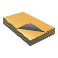9 Pcs 236mil 6mm 1 62sqft Sound Deadener Mat Aluminum Foil Heat Shield Material Self Adhesive For Hood Boat Engine Cover 19 69 