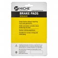 Niche Brake Pad Set For Yamaha Exciter Vmax Ovation Venture Xl 89j-25811-00-00 Rear Semi-metallic 4 Pack