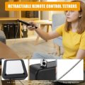 2 Pack Adjustable Remote Control Tether Locks 6 56ft Retractable Locking Cable For Showroom Office Home Bsdl7539-3