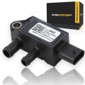 Exhaust Pressure Differential Sensor For Chevy Express 4500 2018 2025 Replacement 55506443 Alx Pau Ac Cla5