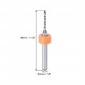 Uxcell Pcb Drill Bits 1mm-2 0mm Tungsten Carbide Rotary Tool Jewelry Cnc Engraving Print Circuit Board Micro 8 Inch Shank 1 Set