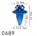 Autobahn88 Wheel Arch Door Sill Cladding Panel Rocker Clip Compatible With Toyota Oem 9090467036 Pack Of 20