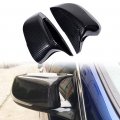 Astra Depot Compatible With Infiniti Direct Add-on Carbon Fiber Side Mirror Cover Caps Pair 2014-2021 Q50 Q60 2017-2019 Qx30