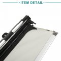 Acropix Upper Car Cloth Sunroof Shade Cover Assembly Fit For Volkswagen Tiguan Pack Of 1 Gray