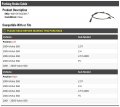 Parking Brake Cable Compatible With 2001-2004 Volvo S60