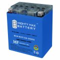 Mighty Max Battery 12v 12ah 165cca Gel Replaces Honda 360 Cl360 Scrambler 74-75 