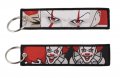 It Pennywise The Clown Stephen King Classic Horror Movie Film Keychain Key Tag Chain Fob Ring 