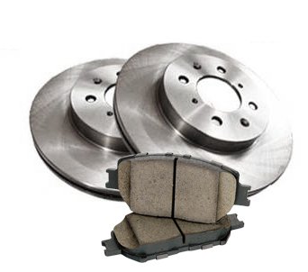 1998 Volvo V70r Awd R 302mm Frt Disc Rear Brake Pads And Rotors Replacement Direct Fit Kit