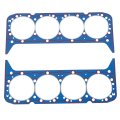 Head Intake Exhaust Valve Cover Engine Gasket Set For Chevy 327 350 Small Block