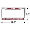 North Carolina Central Alumni Logo Full Size Standard License Plate Metal Frame