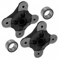 Caltric Rear Left Right Wheel Hub With Bearing Compatible Polaris Scrambler Xp 1000 2014-2022