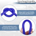 X Autohaux 5pcs 3ft Silicone Vacuum Tubing Hose2 3 16 1 4 5 16 3 8 Id 130psi Max Pressure Blue