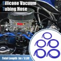 X Autohaux 5pcs 3ft Silicone Vacuum Tubing Hose2 3 16 1 4 5 16 3 8 Id 130psi Max Pressure Blue