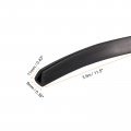 Uxcell U Channel Edge Trim 11 5ft Length Rubber Guard Seal Strip Protector Flat Fit For 4 5-5mm 23 64 W X 7 16 H Black