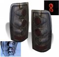 Led Tail Brake Lights Lamps Smoke For 1999-2002 Chevy Silverado 1999-2006 Gmc Sierra Fleetside 