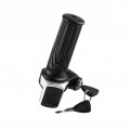 Zxtdr 48v Twist Throttle Grips Electric Key Lock Power Indicator For E Bike Go Kart Atv