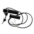 Zxtdr 48v Twist Throttle Grips Electric Key Lock Power Indicator For E Bike Go Kart Atv 
