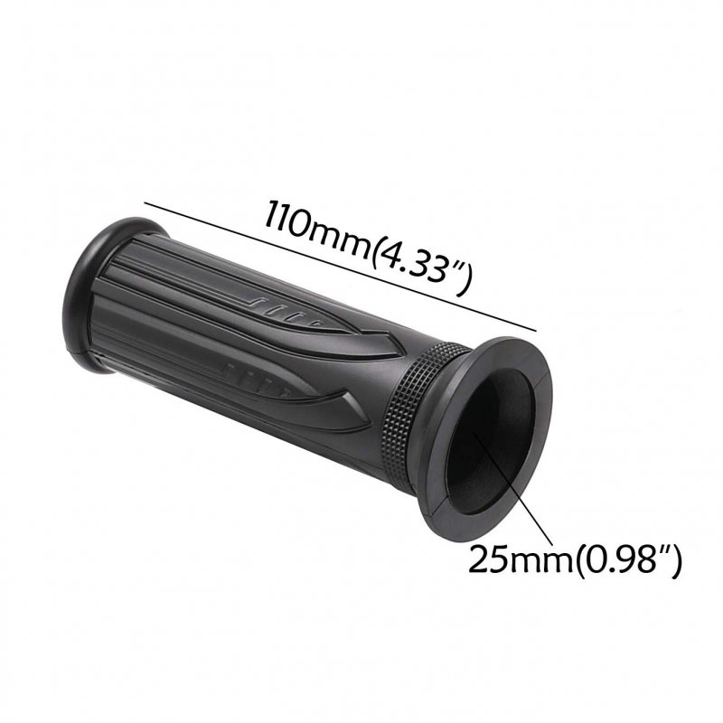 Zxtdr 48v Twist Throttle Grips Electric Key Lock Power Indicator For E Bike Go Kart Atv