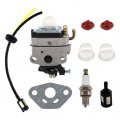 Uspeeda Carburetor For Ryobi Ry34006 Ry34007 Ry34447 4 Cycle X430 30cc Trimmer 309375002 Spark Plug Fuel Line Primer Bulb