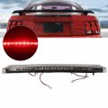 Hecasa 3d Led Tail Lights And 3rd Brake Light Compatible With 1999-2004 Ford Mustang Models Lamp Turn Signal Replacement For
