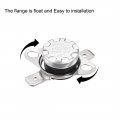 Uxcell Ksd301 Thermostat 40a C 104a F 10a Normally Open N O Adjust Snap Disc Temperature Switch 2pcs