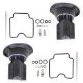 2 Sets Carburetor Repair Kit With Diaphragm Replacement For 1999-2007 Yamaha V-star Xvs1100 