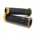 Universal 7 8a Motorcycle Hand Grips Rubber Handle Bar End For Honda Grom Msx125 Gold