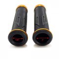Universal 7 8a Motorcycle Hand Grips Rubber Handle Bar End For Honda Grom Msx125 Gold