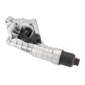 X Autohaux 2711801410 A2711801210 Automatic Engine Oil Cooler Silver Tone For Mercedes-benz Slk250 2012-2015