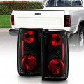Acanii -for 1989-1995 Toyota Pickup Pick Up Black Tail Lights Lamps 89 90 91 92 93 94 95 Left Right Aftermarket Assembly