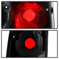 Acanii -for 1989-1995 Toyota Pickup Pick Up Black Tail Lights Lamps 89 90 91 92 93 94 95 Left Right Aftermarket Assembly