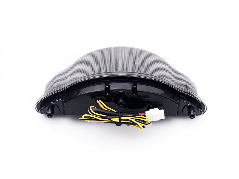 Bright2wheels 2nd Generation Motorcycle Led Tail Light With Turn Signals For 2002-2009 Xv1700 Road Star Warrior Midnight Smoke
