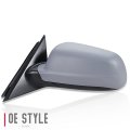 Auto Dynasty Vw1320118 Factory Style Driver Left Side Mirror Manual Folding Power Adjust Heated Glass Compatible With Vw Passat