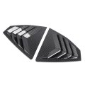 Rear Side Window Louver Impact Proof Trim Cover Carbon Fiber Style For Sti Vb 2022 Scene