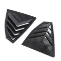 Rear Side Window Louver Impact Proof Trim Cover Carbon Fiber Style For Sti Vb 2022 Scene