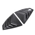 Rear Side Window Louver Impact Proof Trim Cover Carbon Fiber Style For Sti Vb 2022 Scene