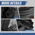 Auto Dynasty Factory Style Headlight Lamps Assembly Compatible With Chevy Silverado 1500 2014-2015 Driver And Passenger Side