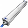 Baomain Pneumatic Air Cylinder Sc 63 X 400 Pt 3 8 Bore 2-1 2 Inch Stroke 16 Screwed Piston Rod Dual Action