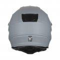 Triangle Full Face Motorcycle Helmet Atv Dirt Bike Dual Sport Off-road For Men Dot Approved Medium Gray 