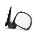 Passenger Side Door Mirror For Ford F-100 Ranger 1997 1998 1999 2000 2001 Manual Non Heated Rectangular Black Replace 1l3z