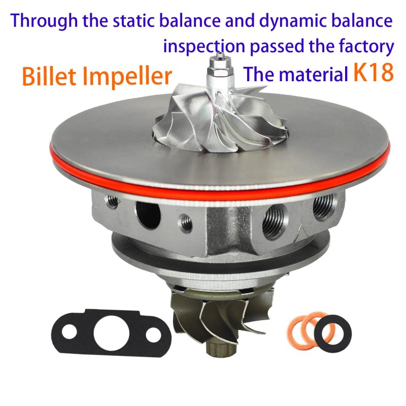 28231-2b760 K03 Billet Impeller Upgrade Turbo Cartridge Fits For 2012-17 Hyundai Eleantra Velostar Tucson Kia Sportage 1 6l