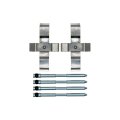Rear Disc Brake Hardware Kit For Hyundai Genesis Coupe 2010 2016 Steel Uncoated Regular Service Olx Acd18k2094x Cl360a50 
